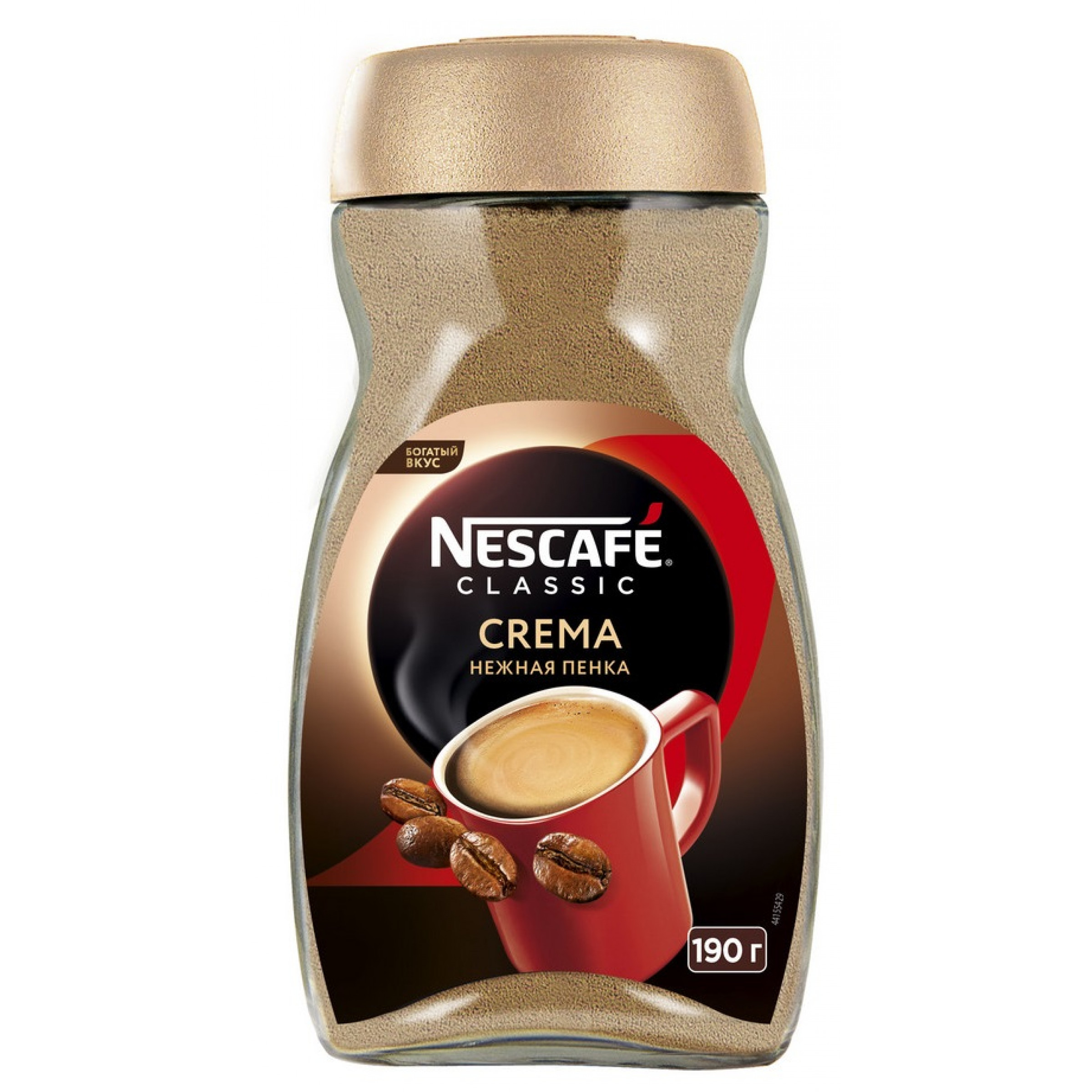 Растворимый кофе Nescafe Classic Crema 190 г