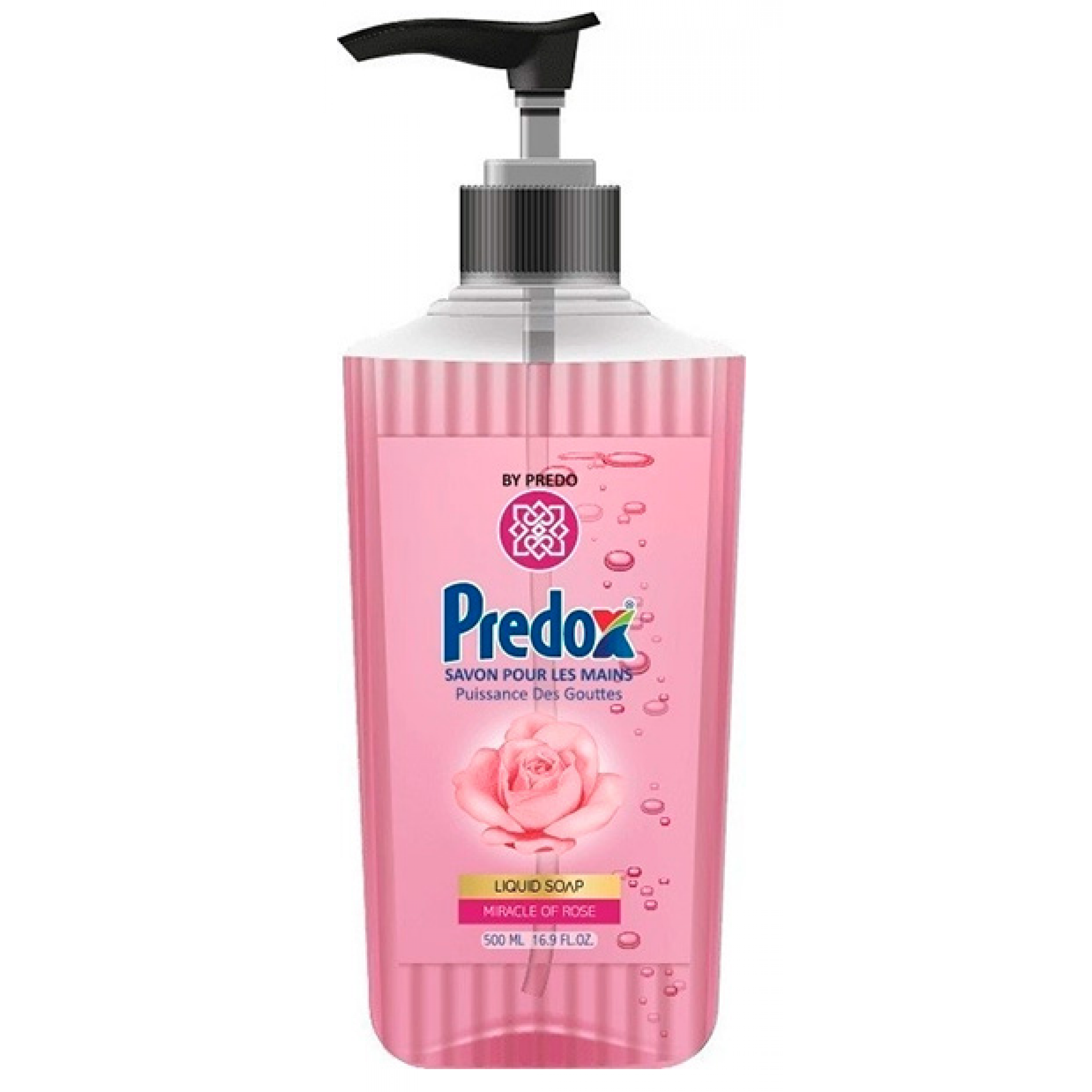 Жидкое туалетное мыло Predox с ароматом розы 500 мл