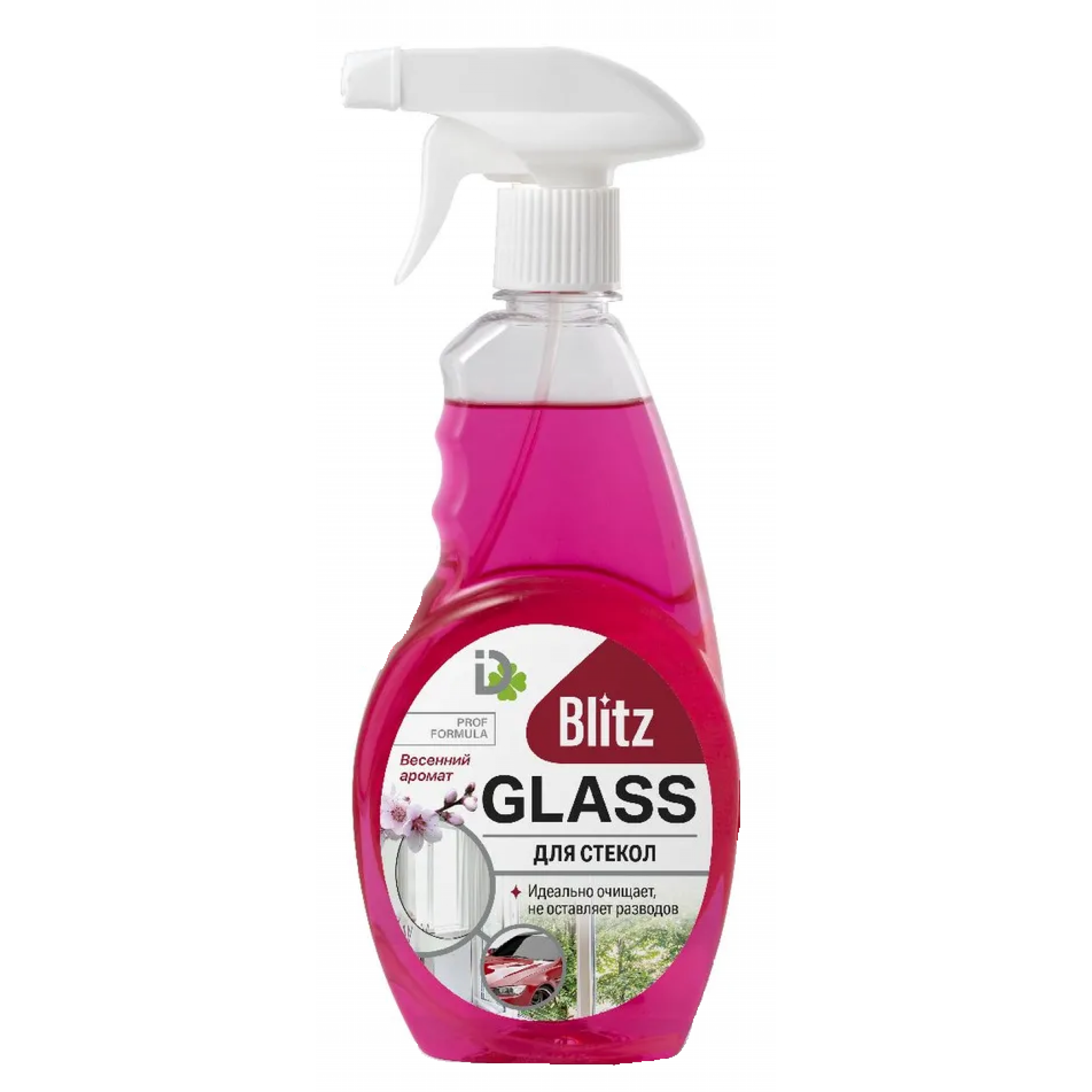 Средство для чистки стёкол Blitz Весенний аромат 500 мл