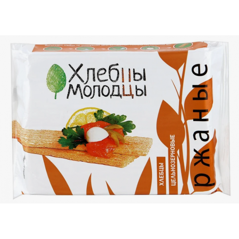Хлебцы-молодцы Ржаные 110 г - купить с доставкой в Ростове-на-Дону - STORUM