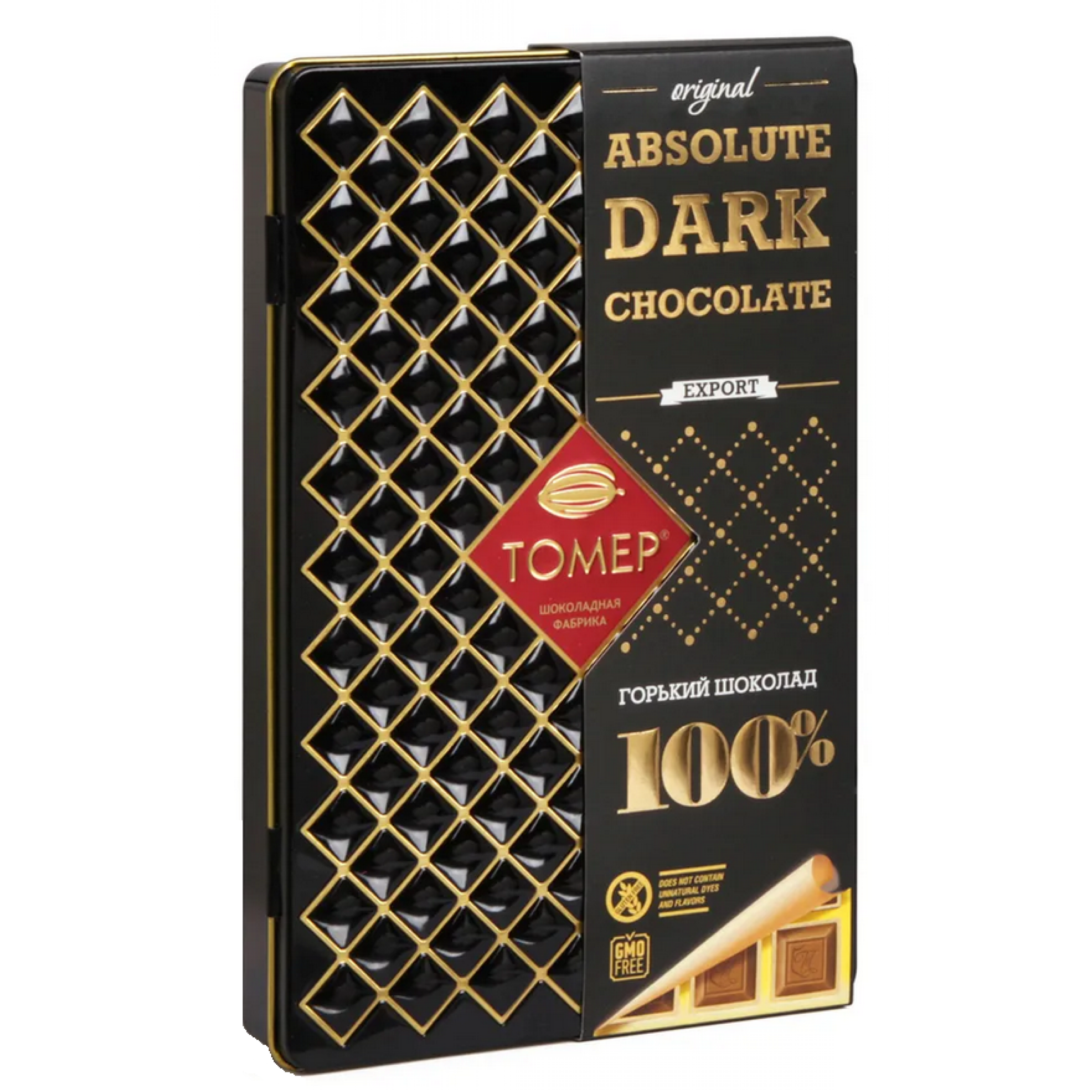Горький шоколад Томер 100 % 90 г