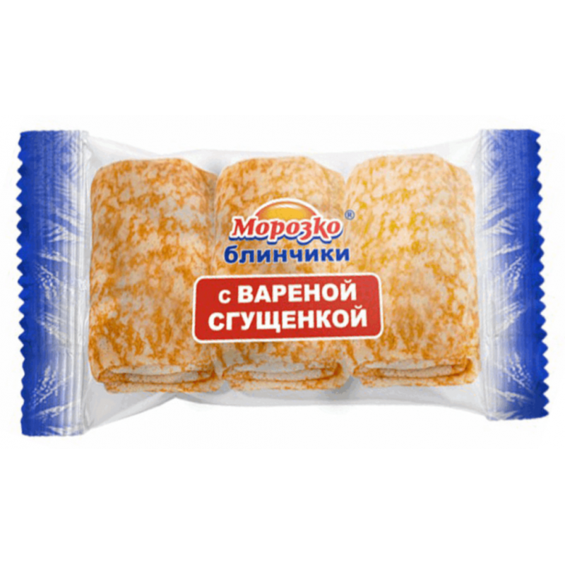 Блинчики морозко с ветчиной и сыром