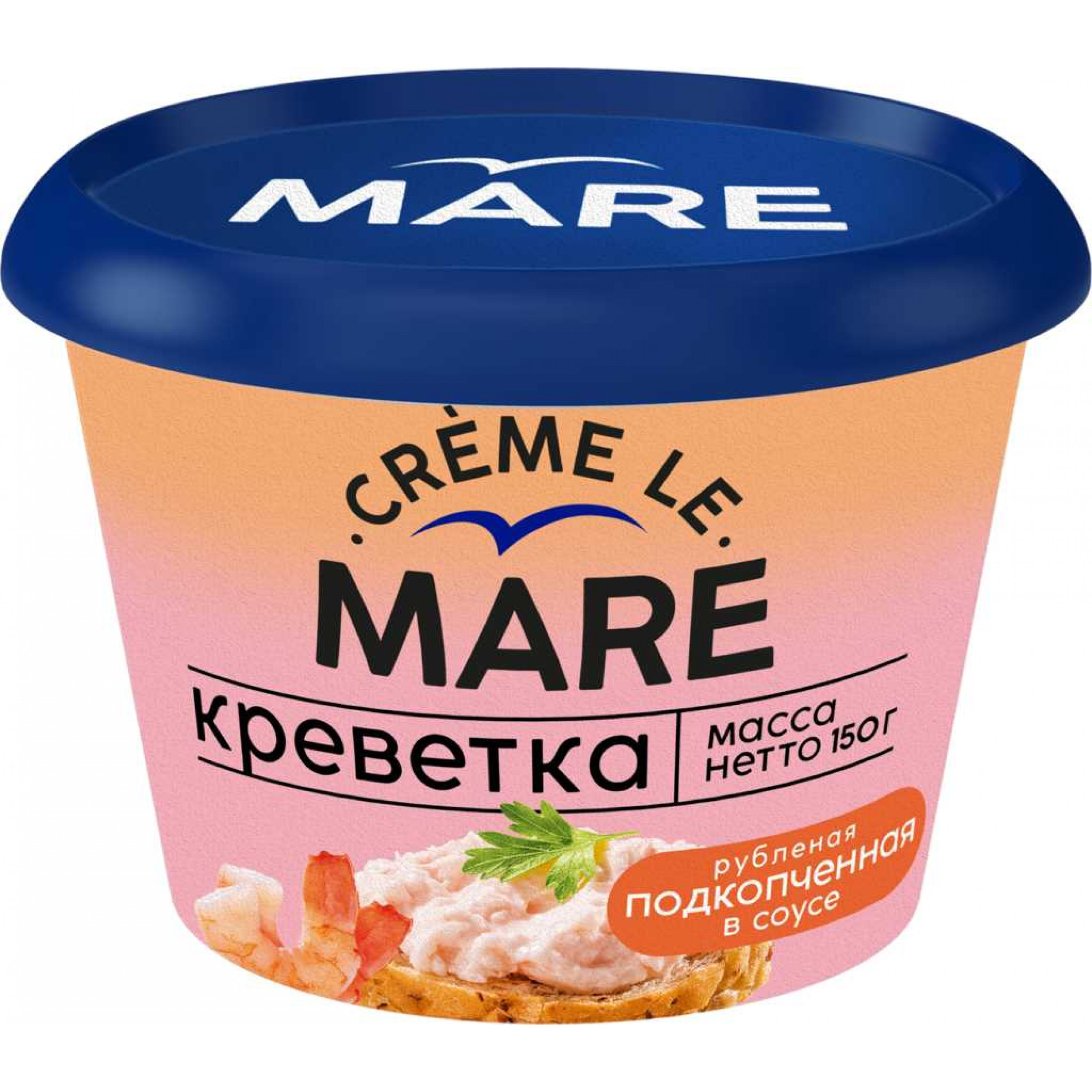 Креветка Creme Le Mare Рубленая Подкопченная 150 г
