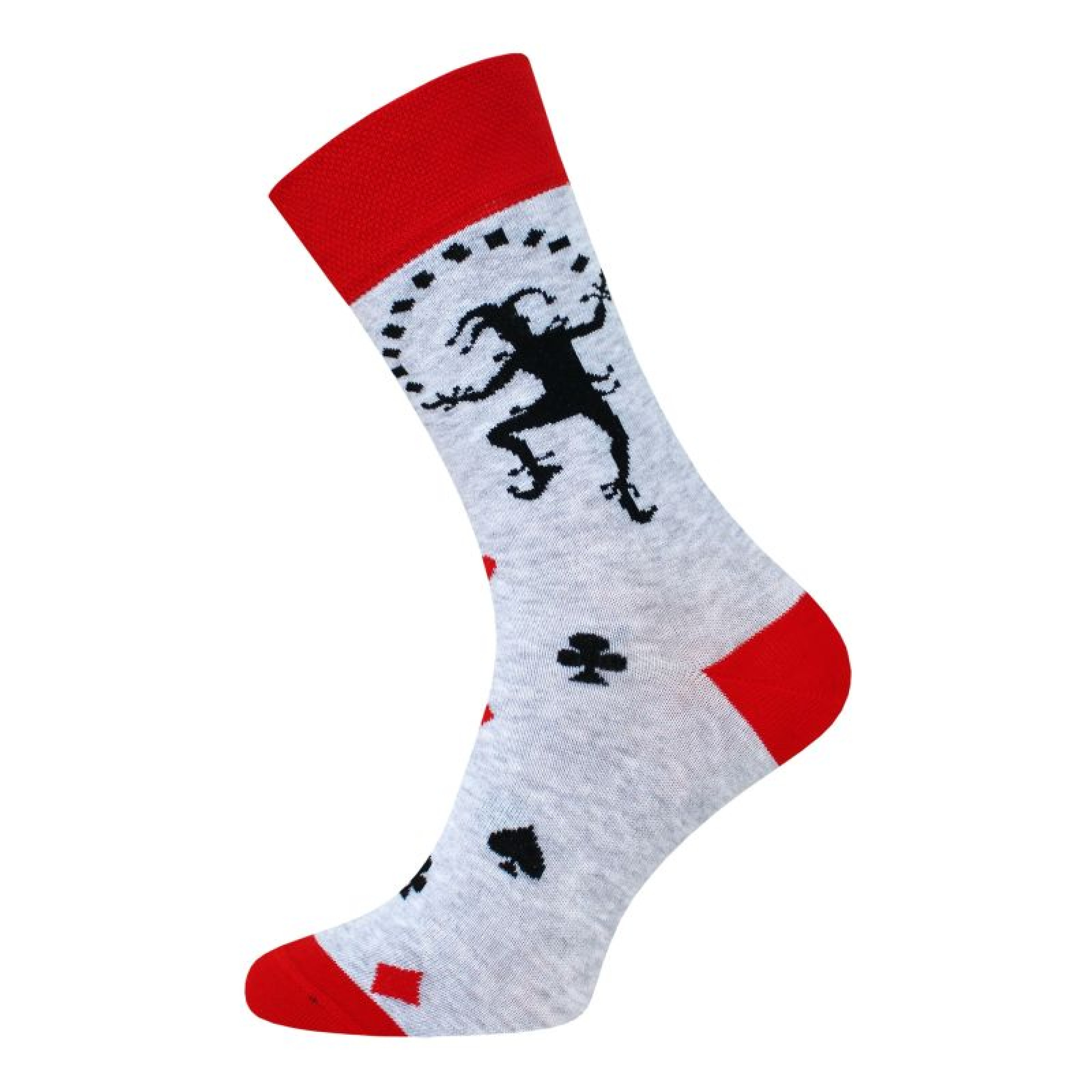 Мужские носки Брестские POKER 40-43 размер серый меланж цвет