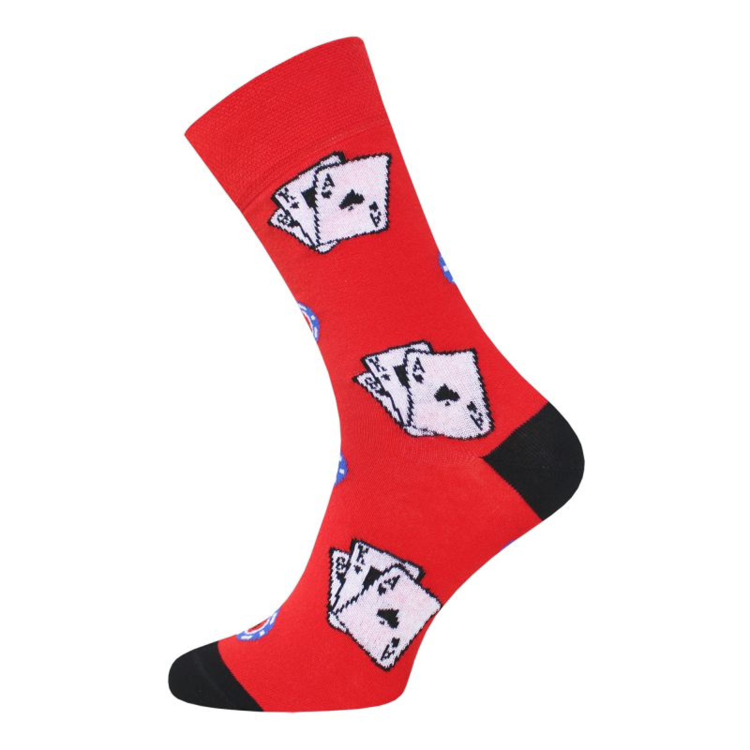 Мужские носки Брестские POKER 40-43 размер красный цвет