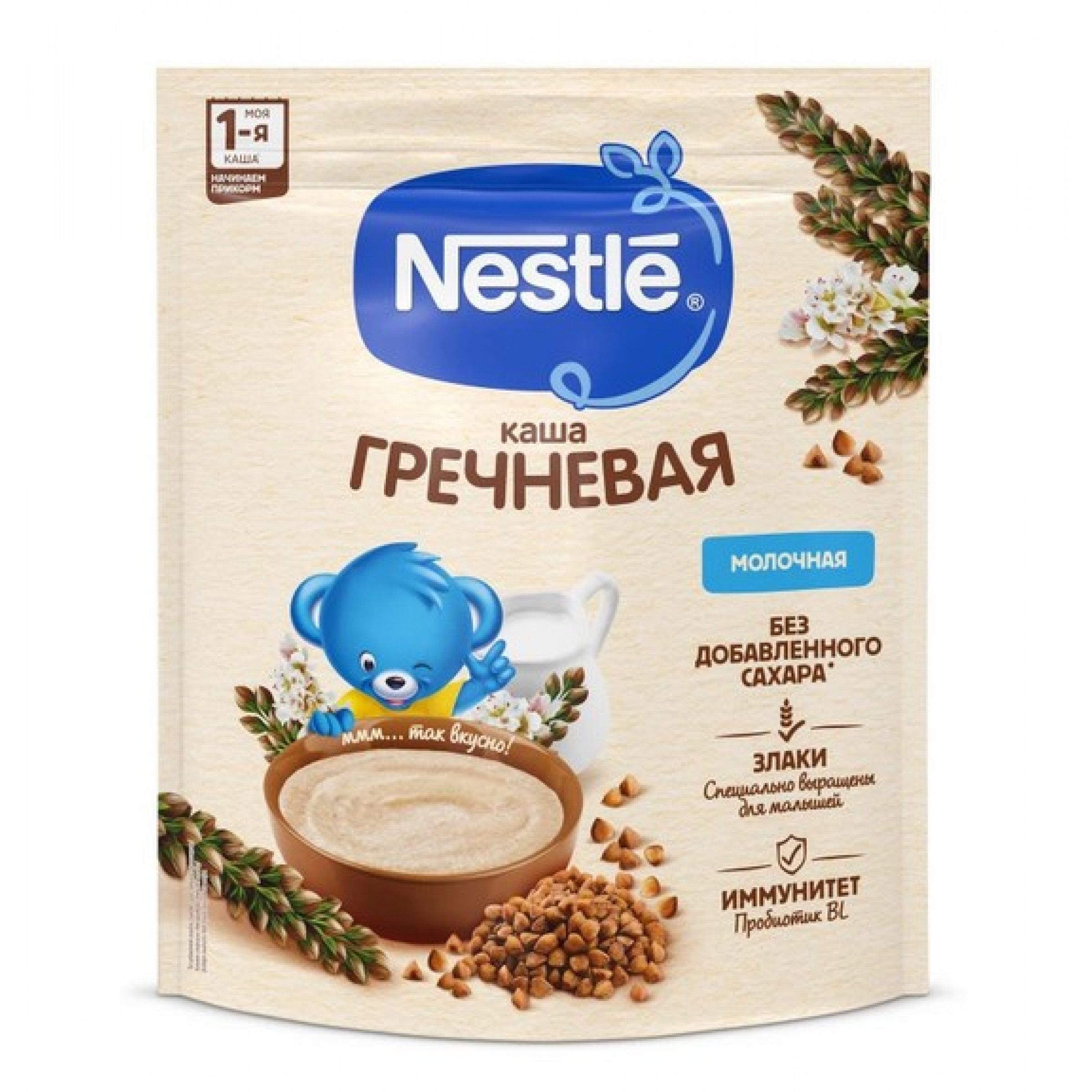 Сухая молочная гречневая каша Nestle 200 г