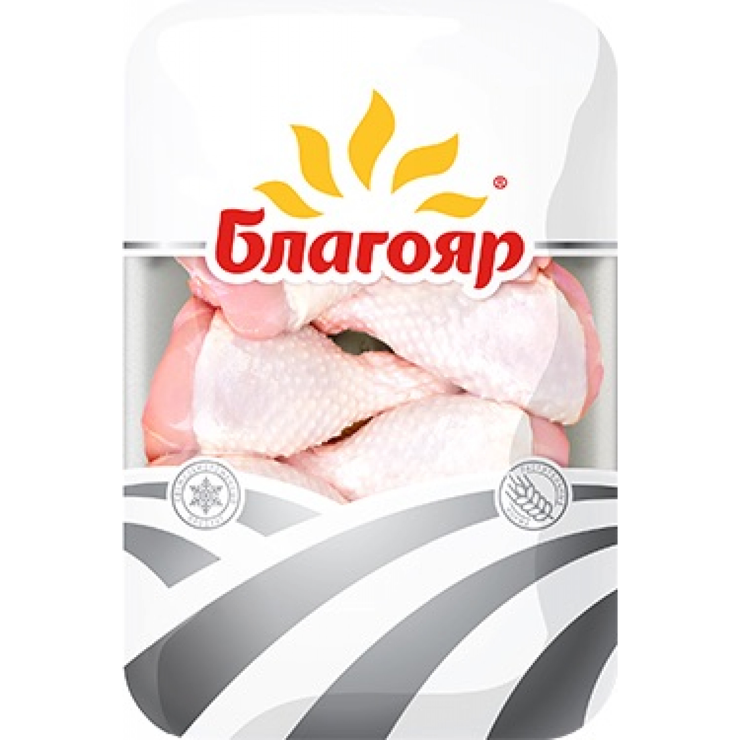 Голень цыпленка бройлера замороженная Благояр, средний вес 1,0кг