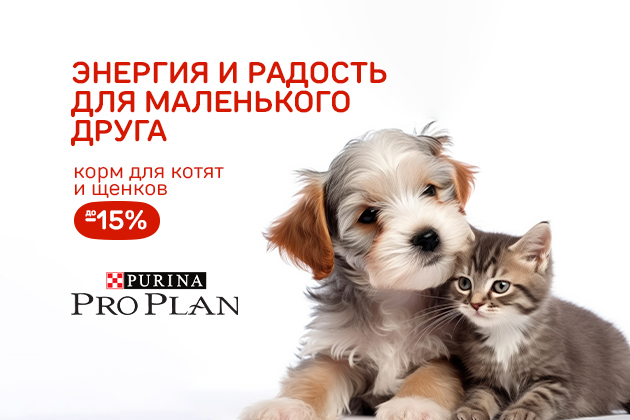 ЭНЕРГИЯ И РАДОСТЬ ДЛЯ МАЛЕНЬКОГО ДРУГА корм  до -15% 