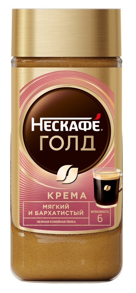 Кофе растворимый Nescafe Gold Crema, 170 г - купить с доставкой в ...
