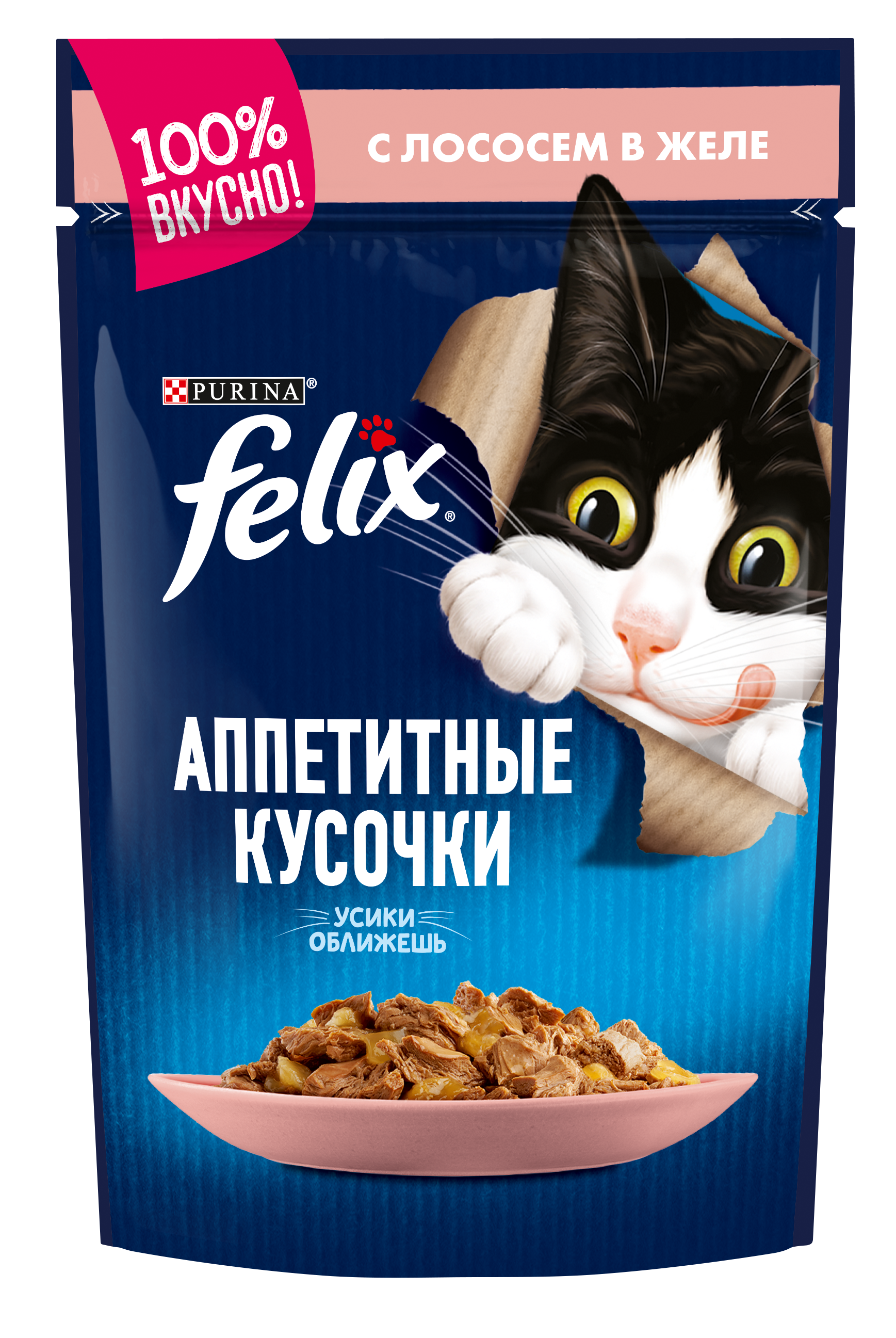 Кусочки говядины в желе. Felix корм. Кошачий корм Felix.